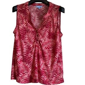 Penman’s top women’s size large‎ floral sleeveless